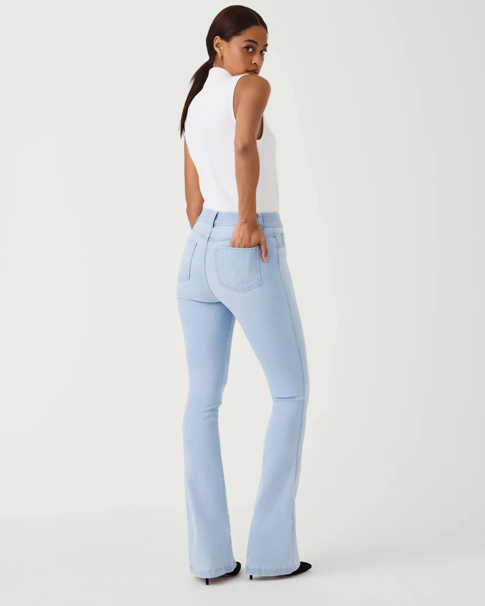 Spanx Flare Jeans Light Wash