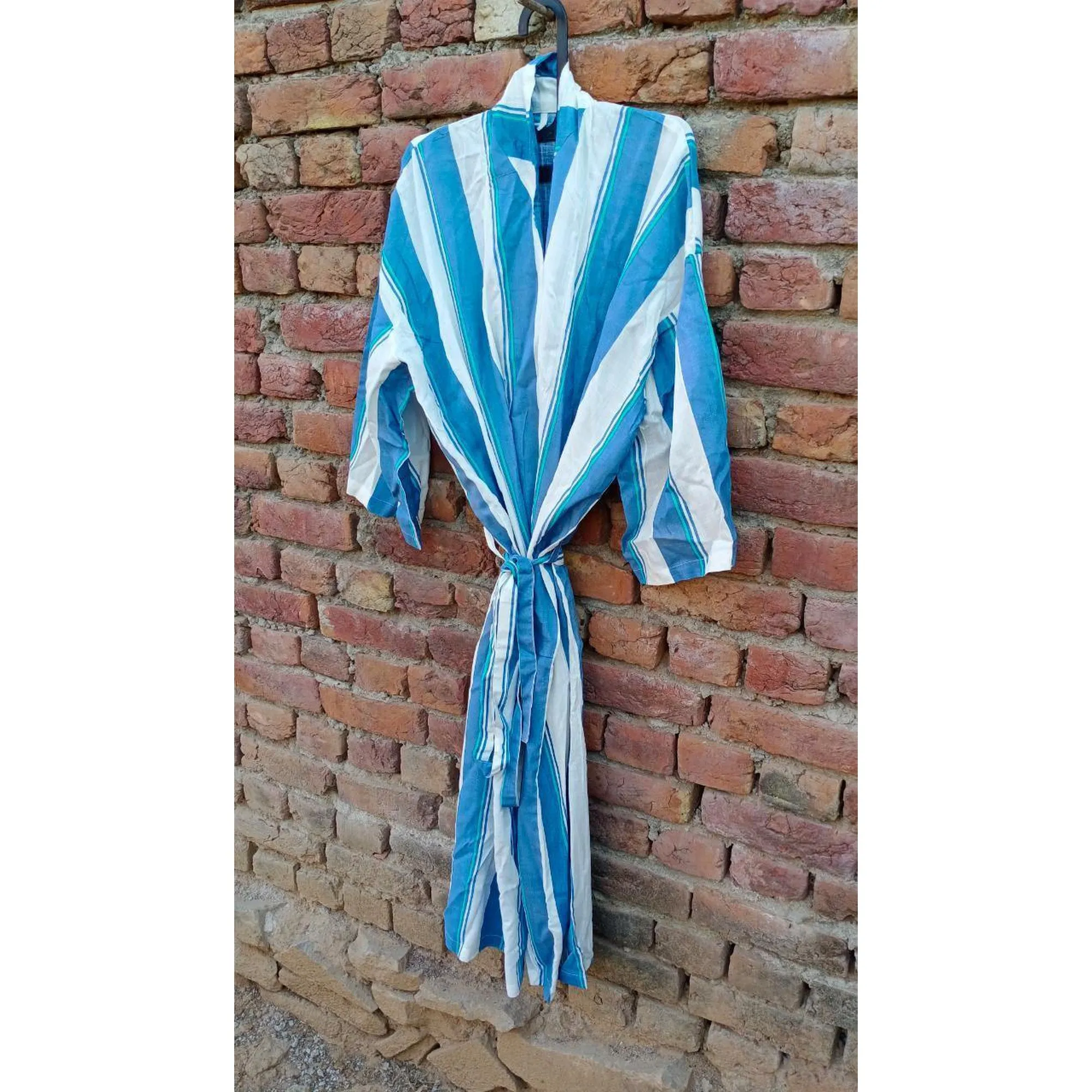 Stripes Kimono Bath Robes/ Night Suit