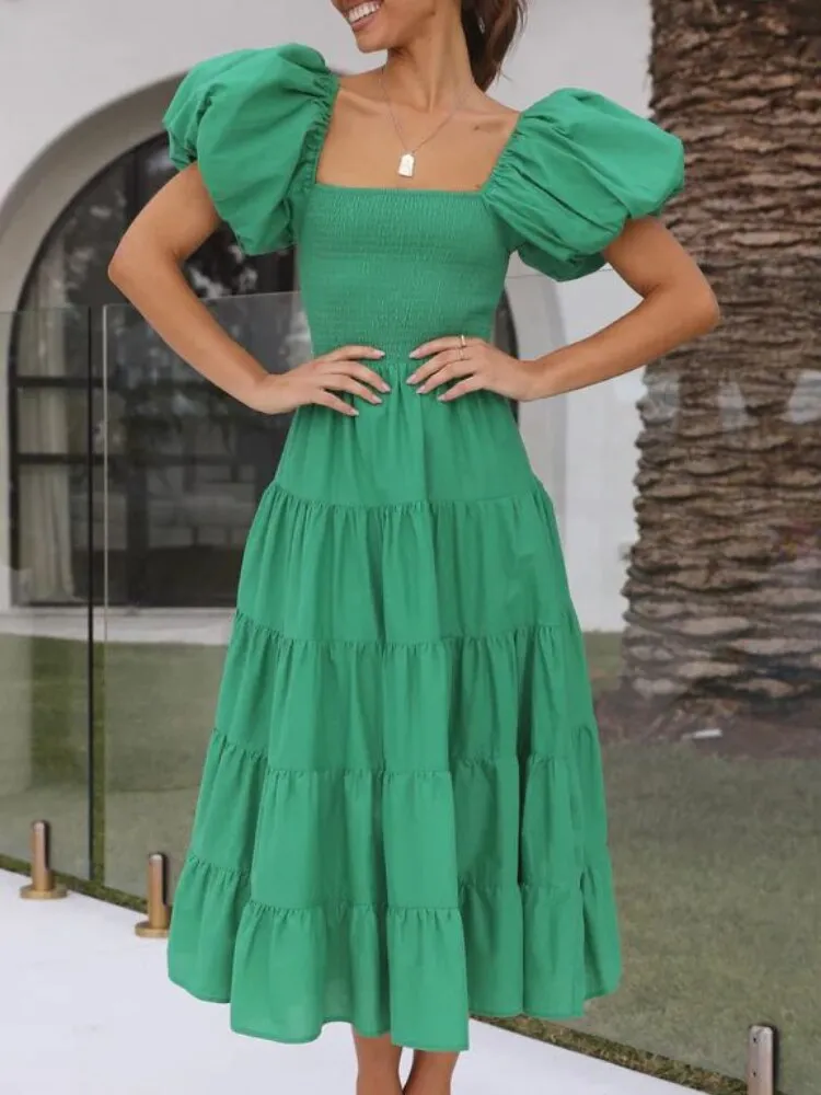 Summer Dress Woman 2023 Trendy New Printed Female Dress Spice Slim Backless Long Dresses Formal Occasion Dresses Woman Clothing