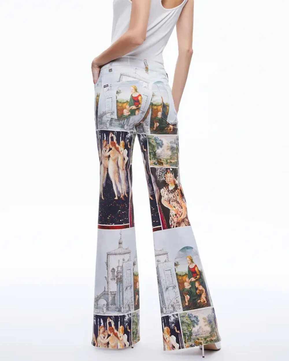 Sunday Dreaming Beautiful High Waist Wide Flare Jean
