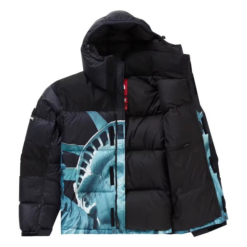 Supreme The North Face Statue of Liberty Baltoro Jacket Black