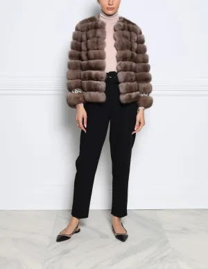 The Gemma Sable Jacket