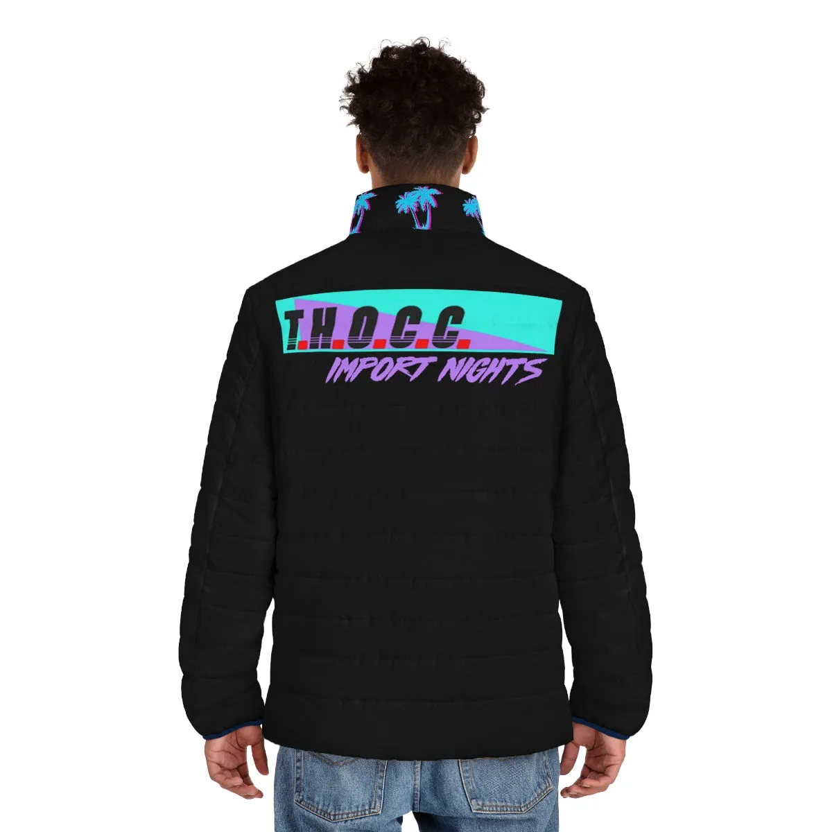 THOCC IMPORT NIGHTS- Men's Puffer Jacket