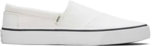 TOMS Fenix White Slip On Sneakers