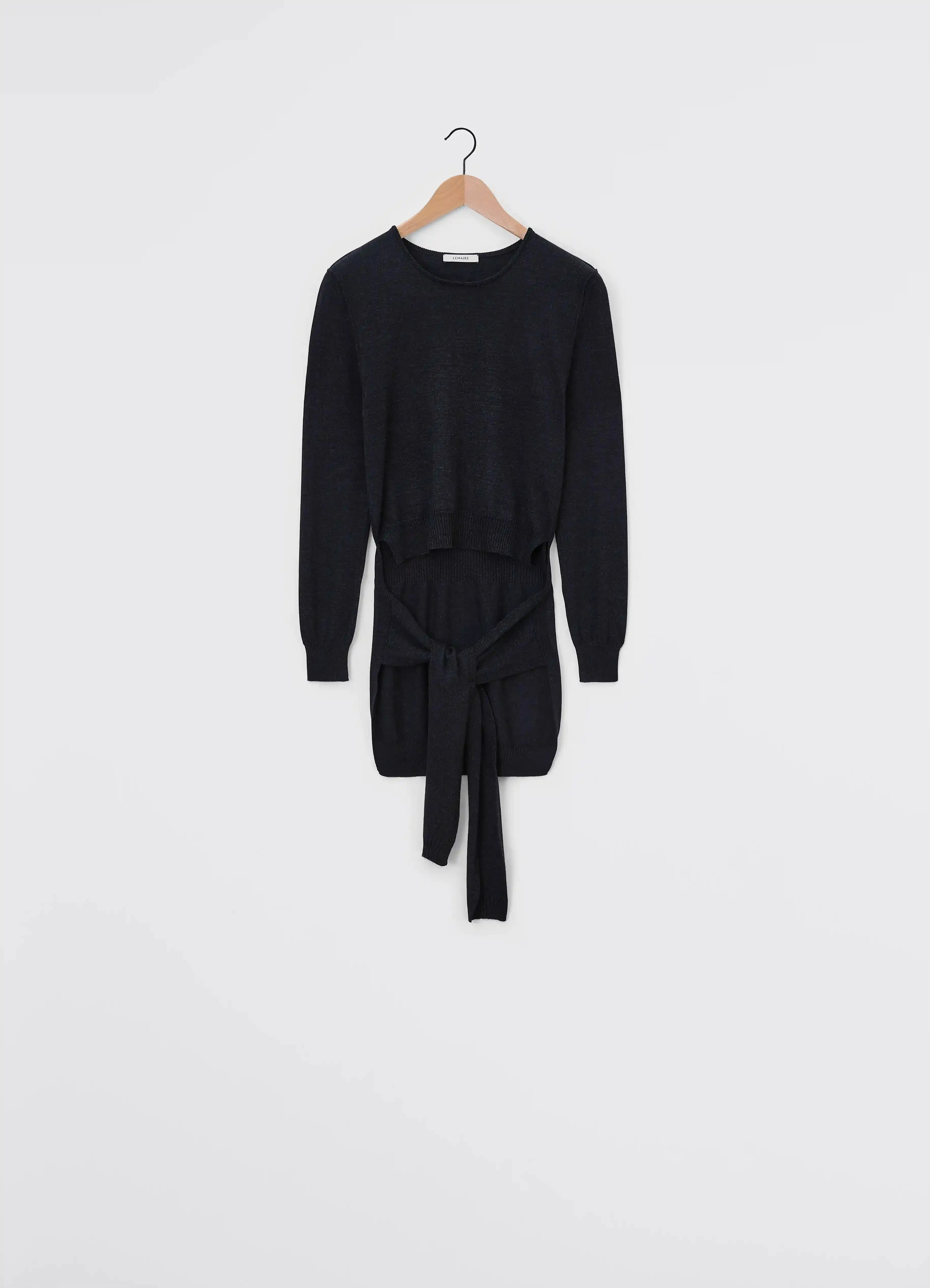 TROMPE L'OEIL CREW NECK JUMPER
