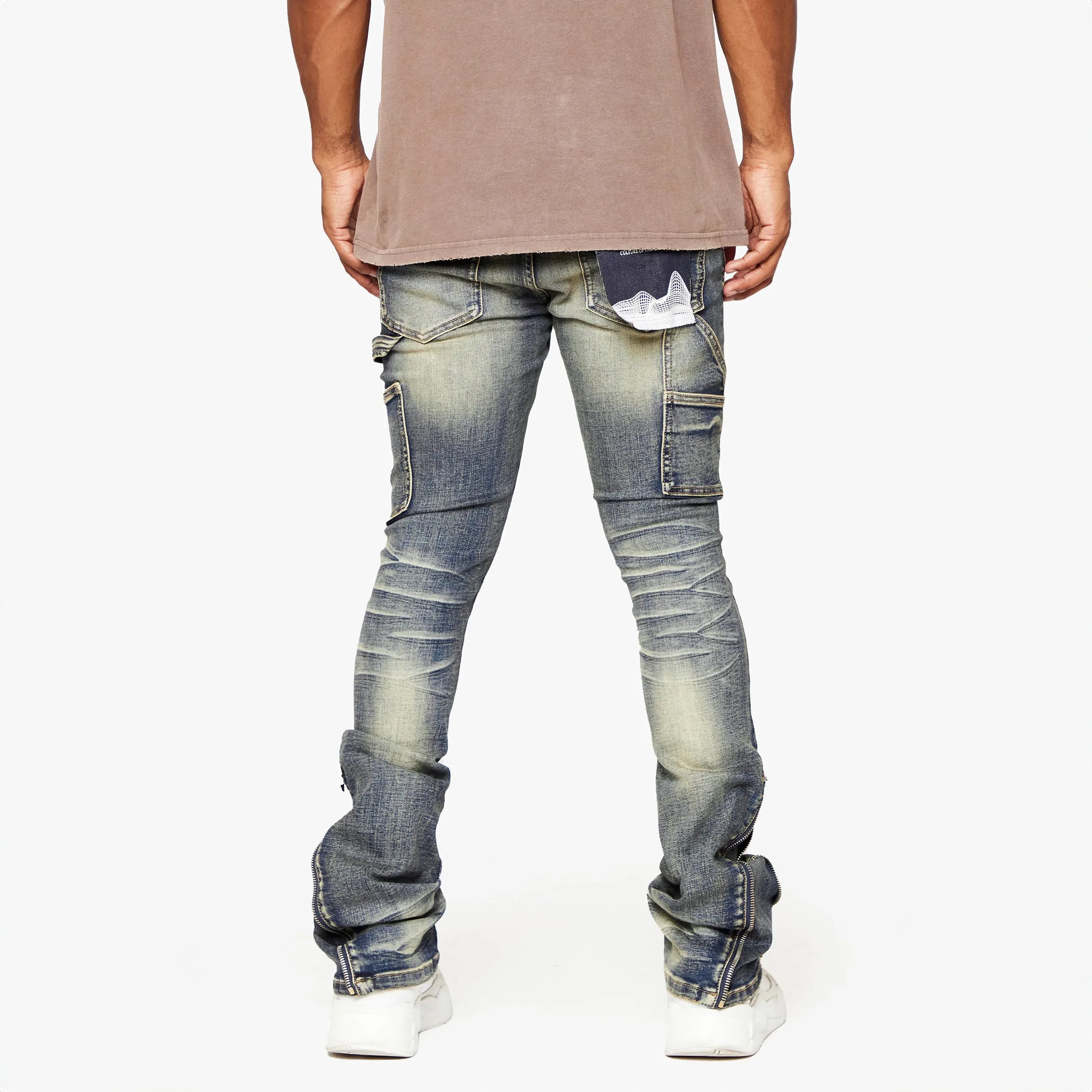 Valabasas "Streamline" Stacked Flare Jean