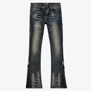 Valabasas "Streamline" Stacked Flare Jean