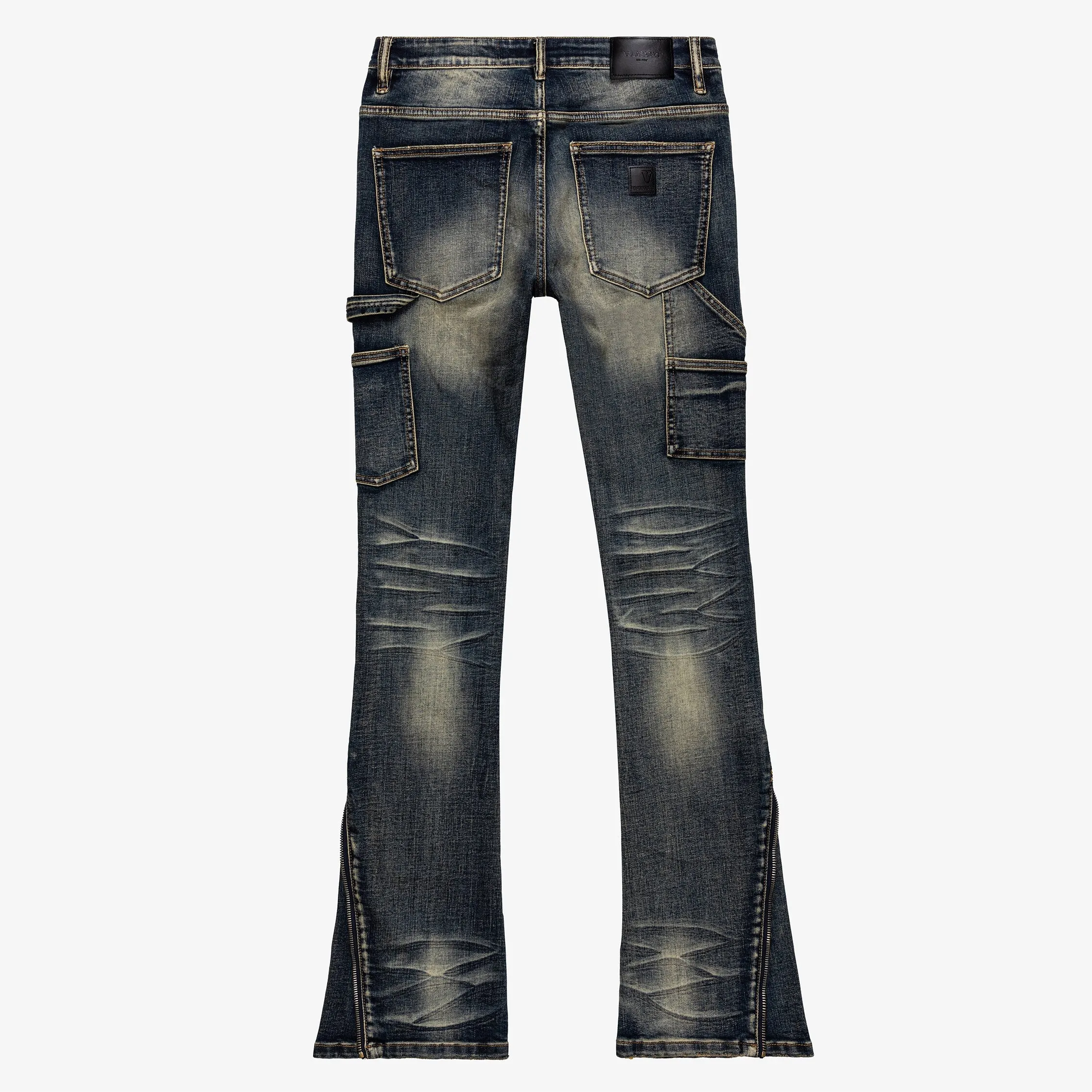 Valabasas "Streamline" Stacked Flare Jean