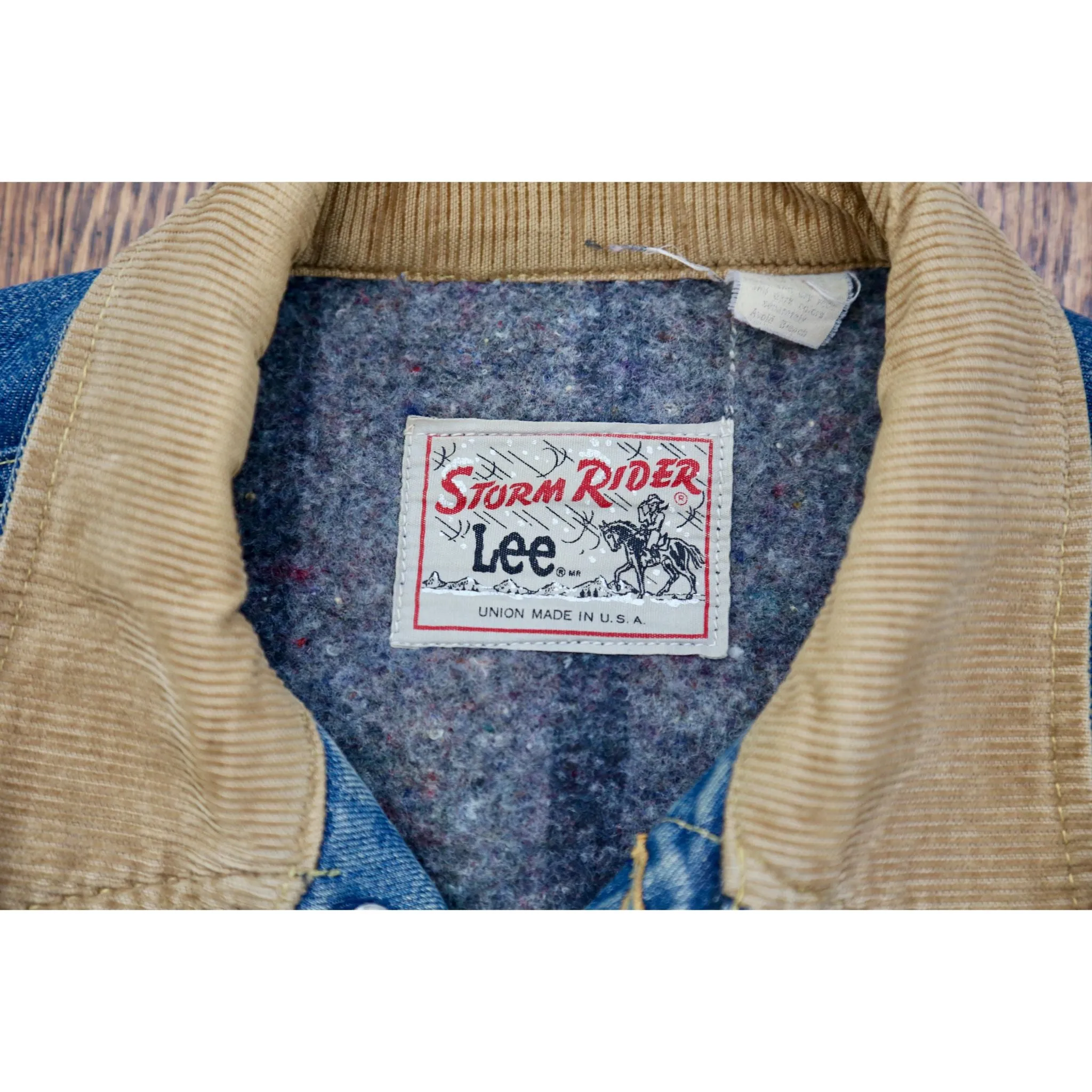 Vintage 1970s Lee Storm Rider Denim Jacket