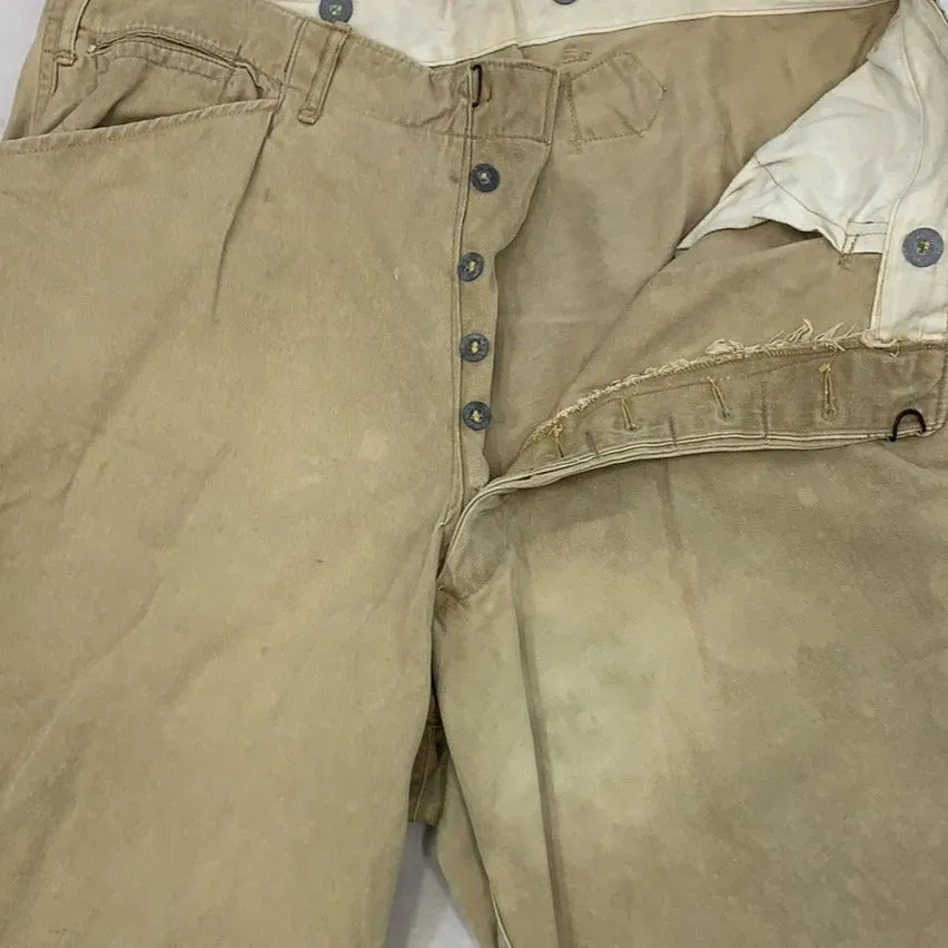 Vintage military work wear pants - 36"