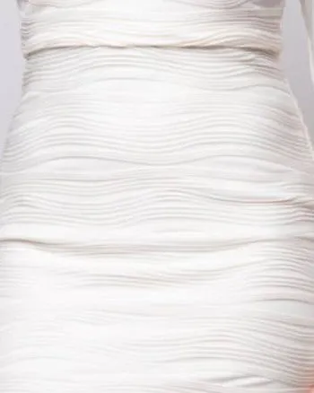 Vivian Mini Dress In Ivory | Ivory