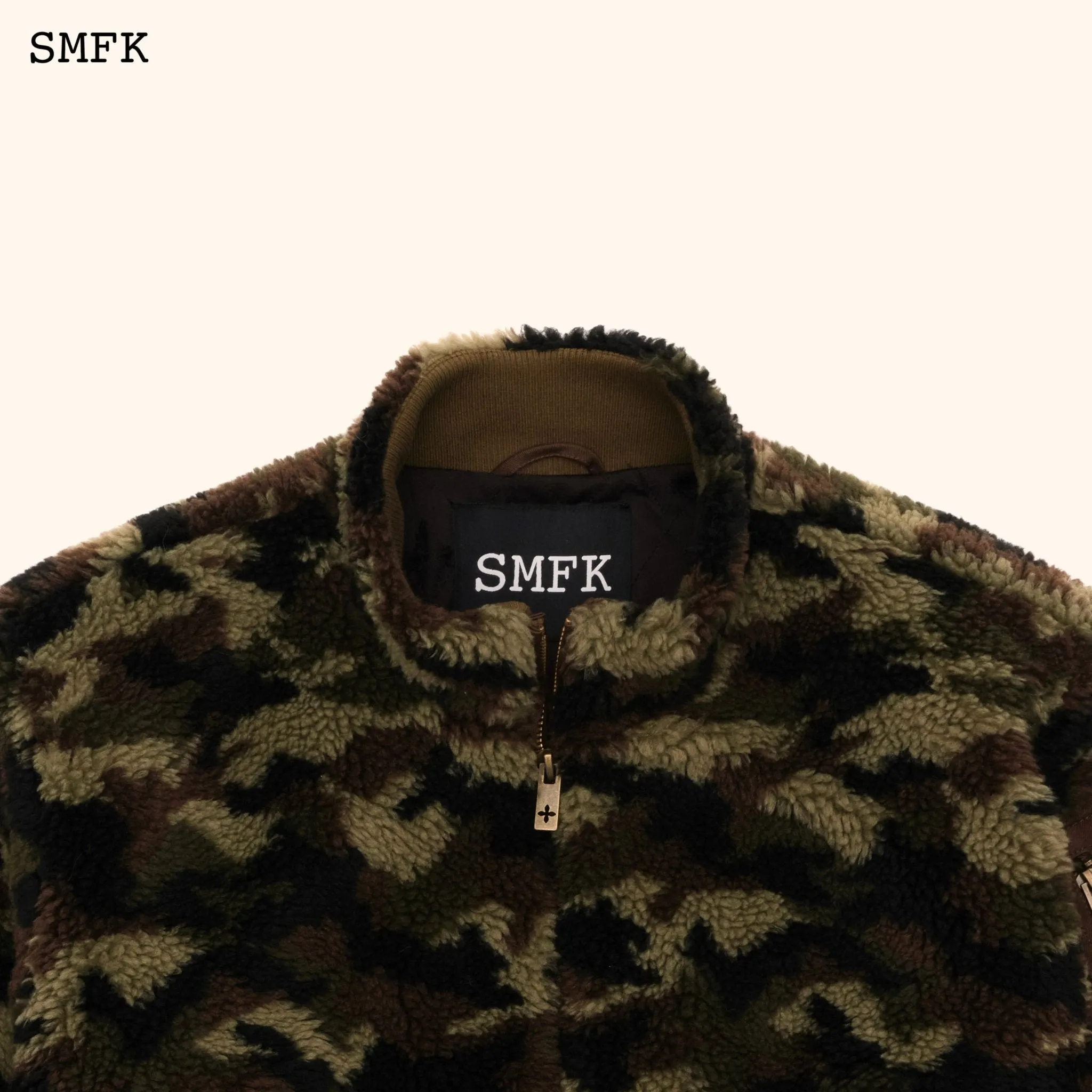 WildWorld Adventure Camouflage Stand Collar Jacket