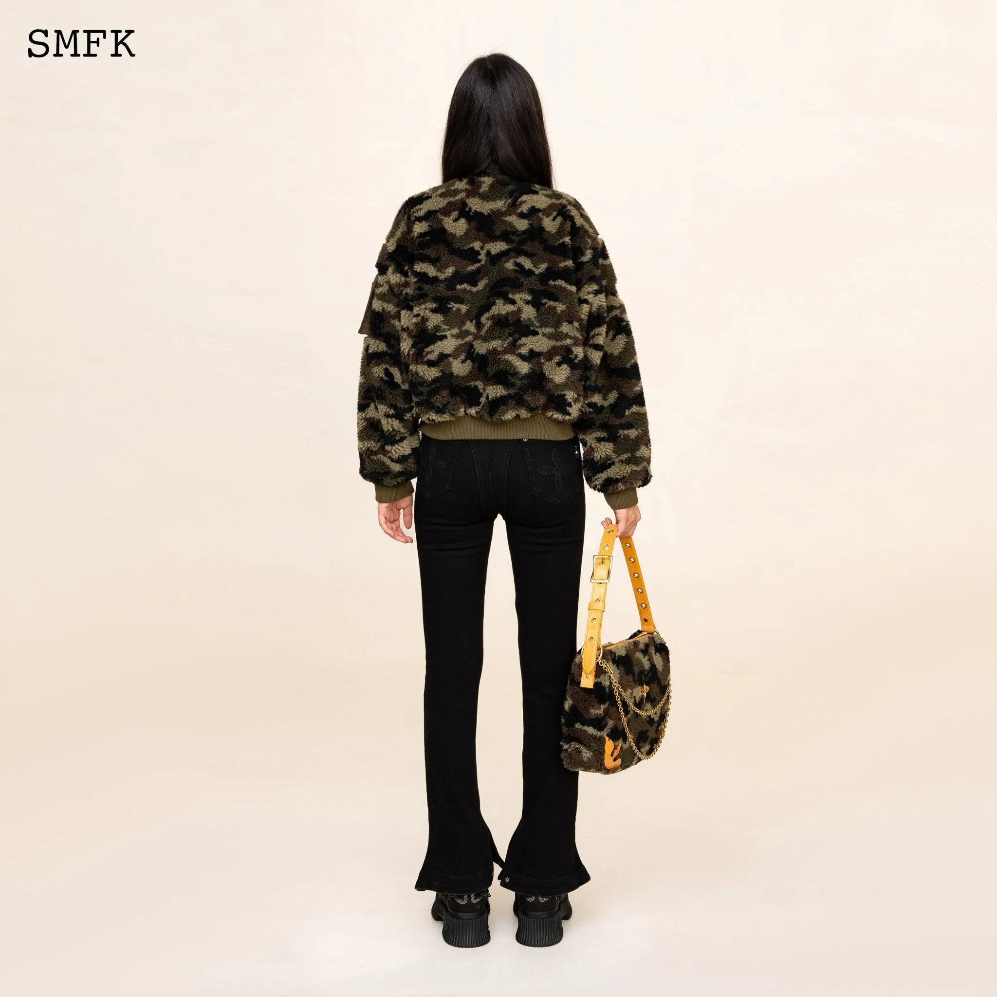 WildWorld Adventure Camouflage Stand Collar Jacket
