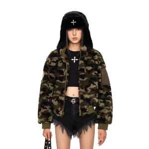 WildWorld Adventure Camouflage Stand Collar Jacket