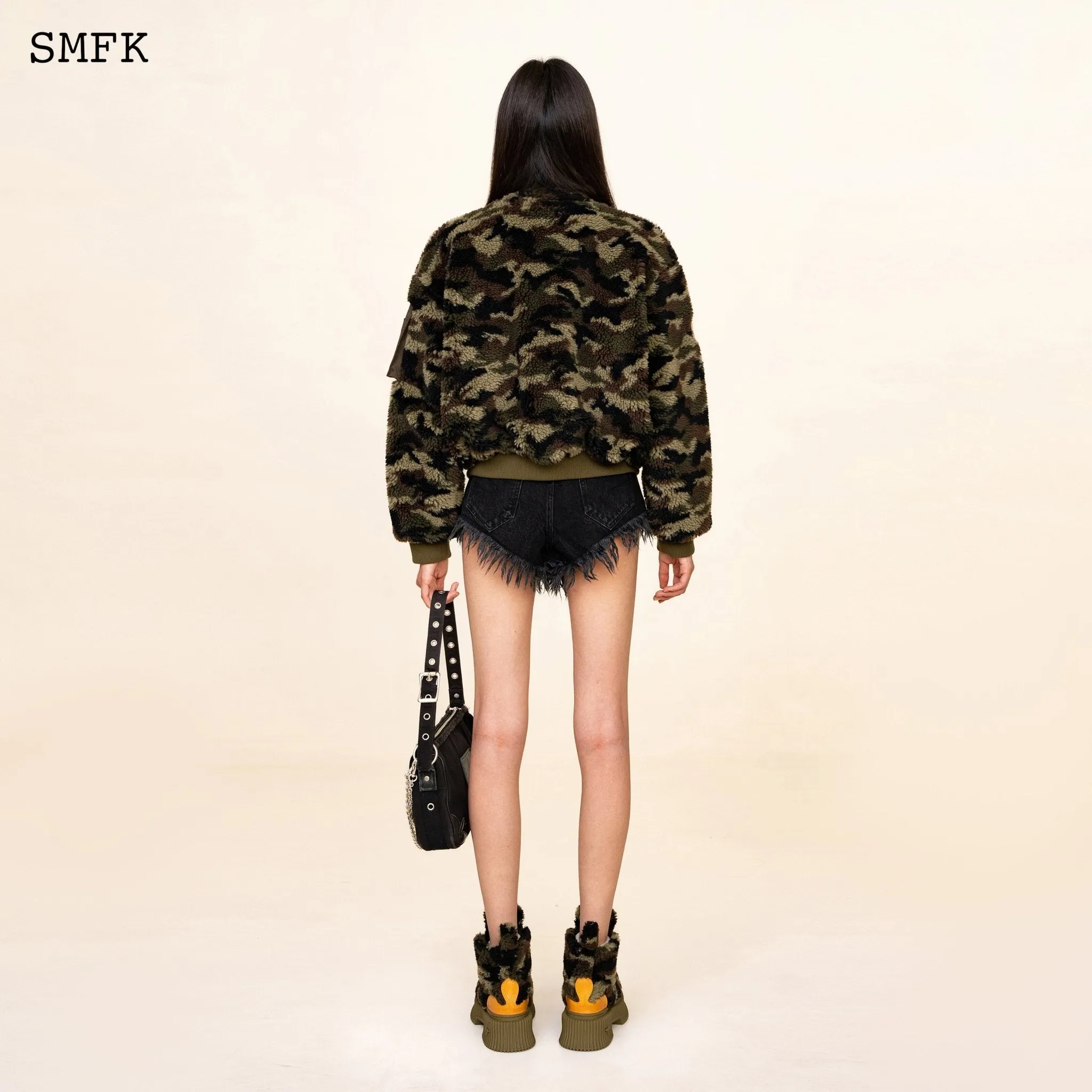 WildWorld Adventure Camouflage Stand Collar Jacket