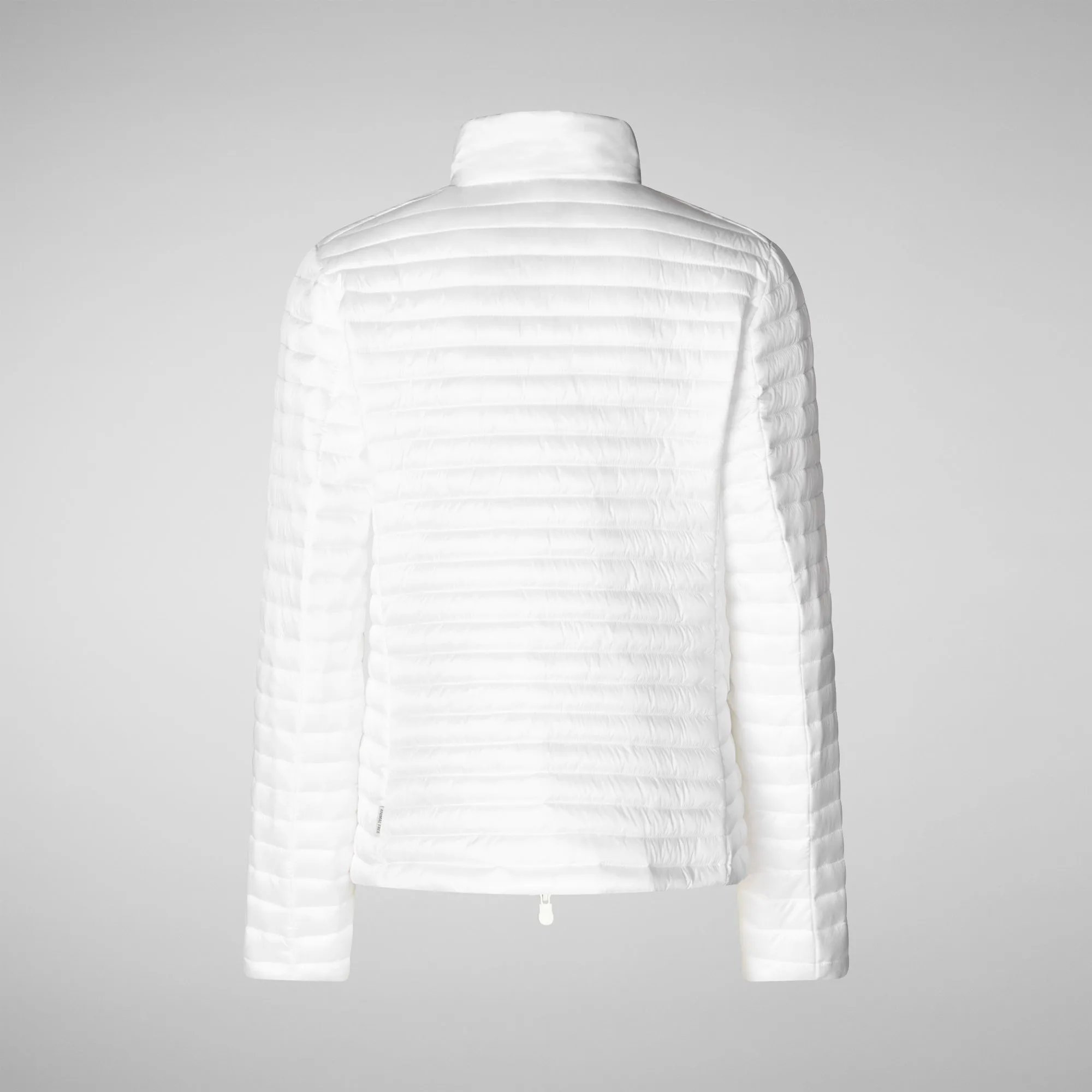 Woman's animal free puffer jacket andreina in white