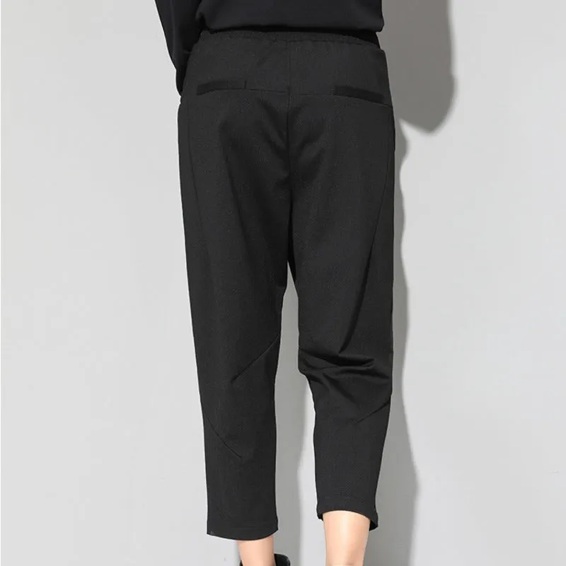 Women's Spring Elastic High-Waist Pants