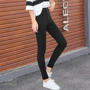 Women's Summer Casual Skinny High-Waist Pencil Pants